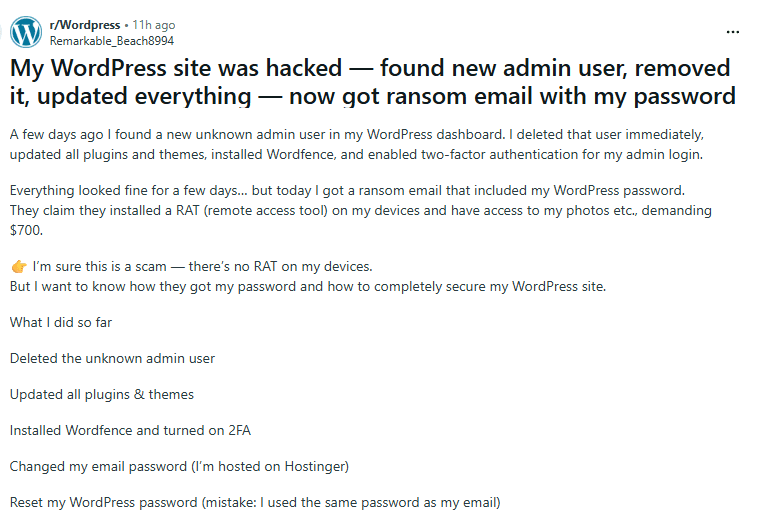 WordPress Is a Hacker’s Playground !!